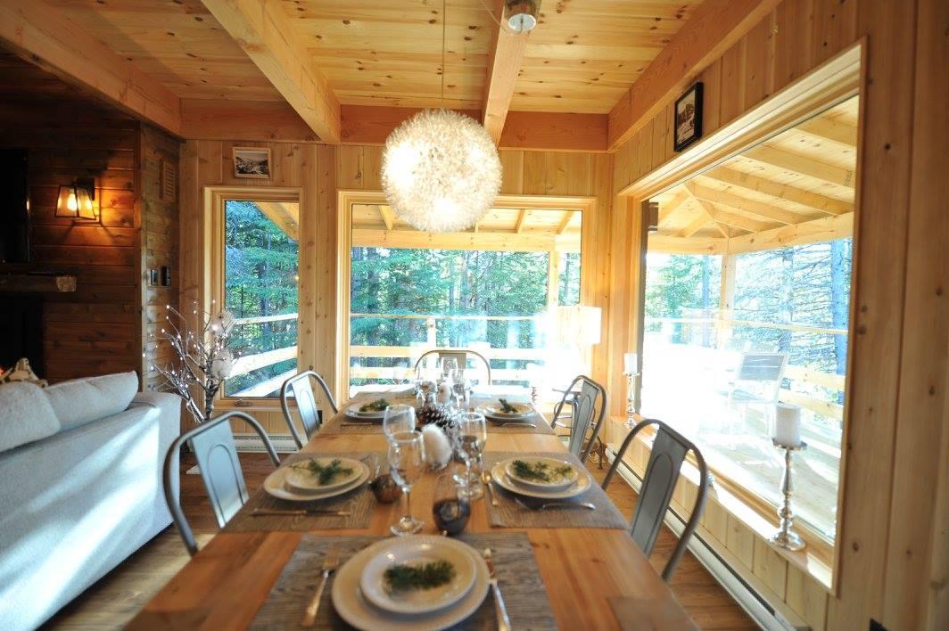 Les Bouleaux - Les Chalets Spa Canada La Malbaie Extérieur photo