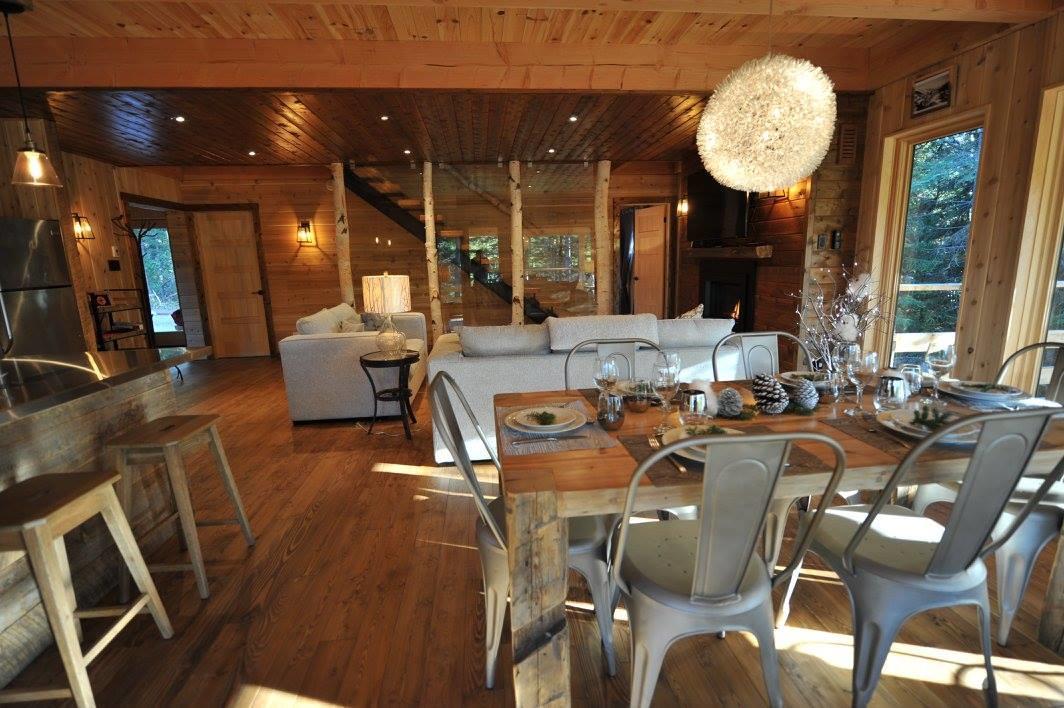 Les Bouleaux - Les Chalets Spa Canada La Malbaie Extérieur photo