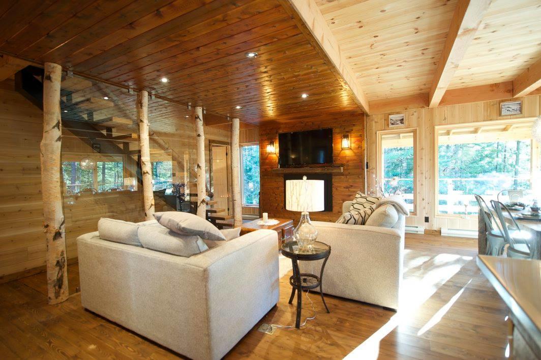 Les Bouleaux - Les Chalets Spa Canada La Malbaie Extérieur photo