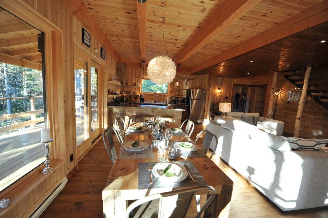 Les Bouleaux - Les Chalets Spa Canada La Malbaie Extérieur photo