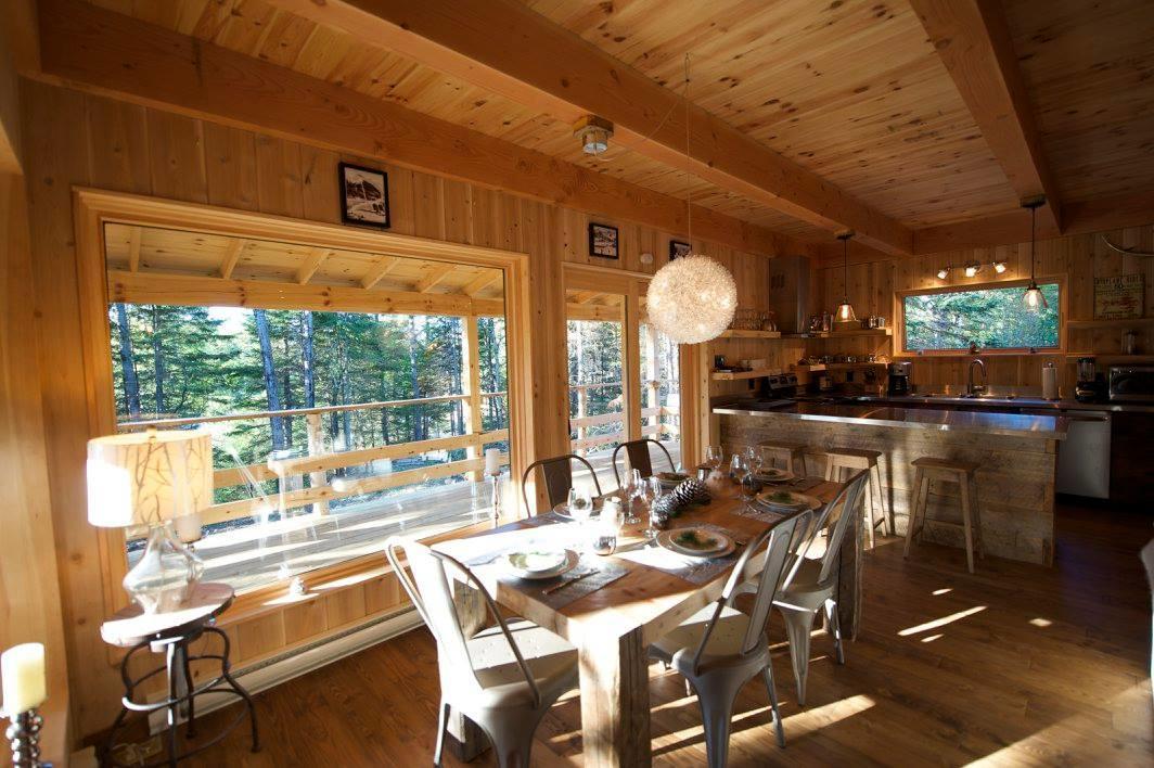 Les Bouleaux - Les Chalets Spa Canada La Malbaie Extérieur photo