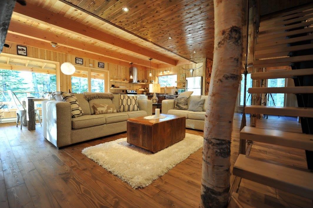 Les Bouleaux - Les Chalets Spa Canada La Malbaie Extérieur photo