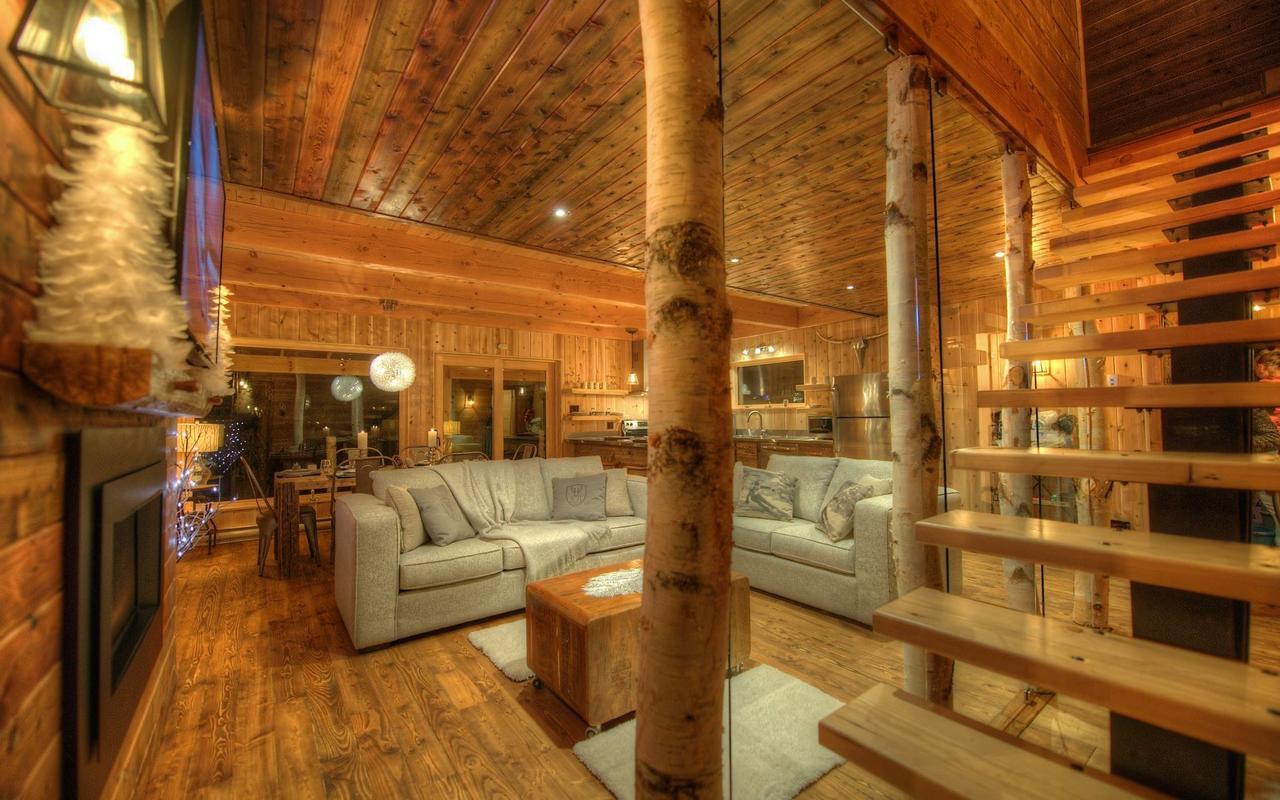 Les Bouleaux - Les Chalets Spa Canada La Malbaie Extérieur photo